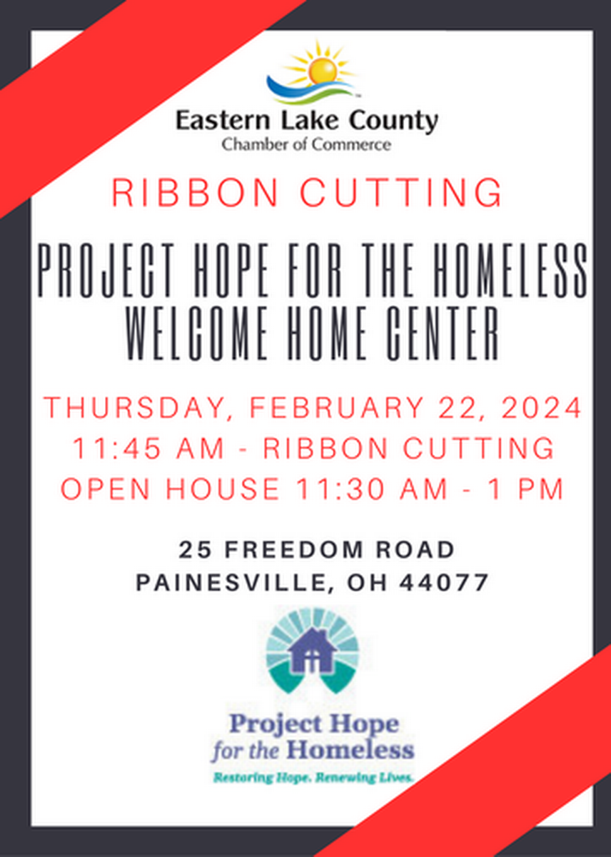 Ribbon Cutting Project Hope Home Center Februrary 22, 2024